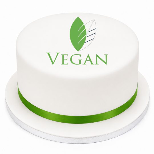 Fondant Vegan Vanilla Cake